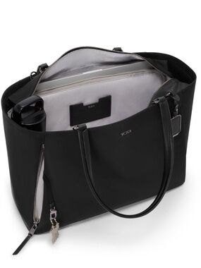 Tumi Voyageur Valetta Large Tote Black/Gunmetal
